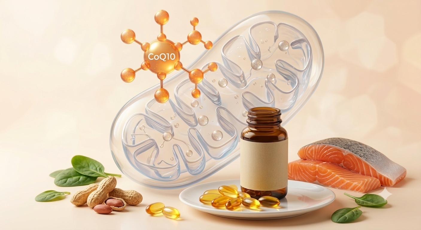 เจาะลึก Coenzyme Q10 (CoQ10): จากพลังงานระดับเซลล์ สู่ปราการปกป้องหัวใจและกล้ามเนื้อ